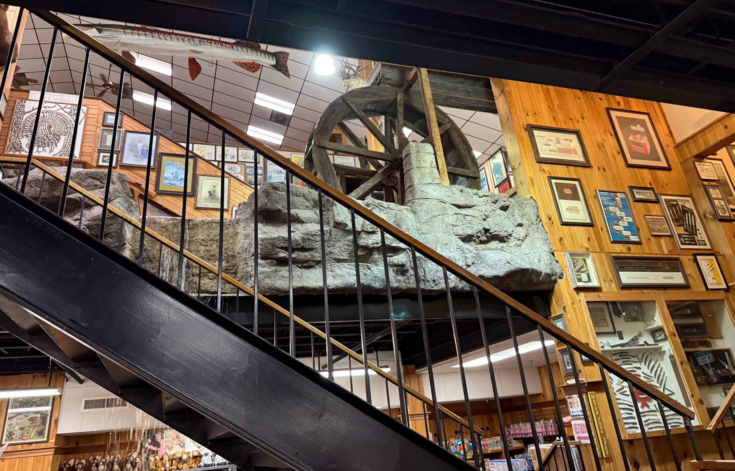 Water Wheel and Exhibit