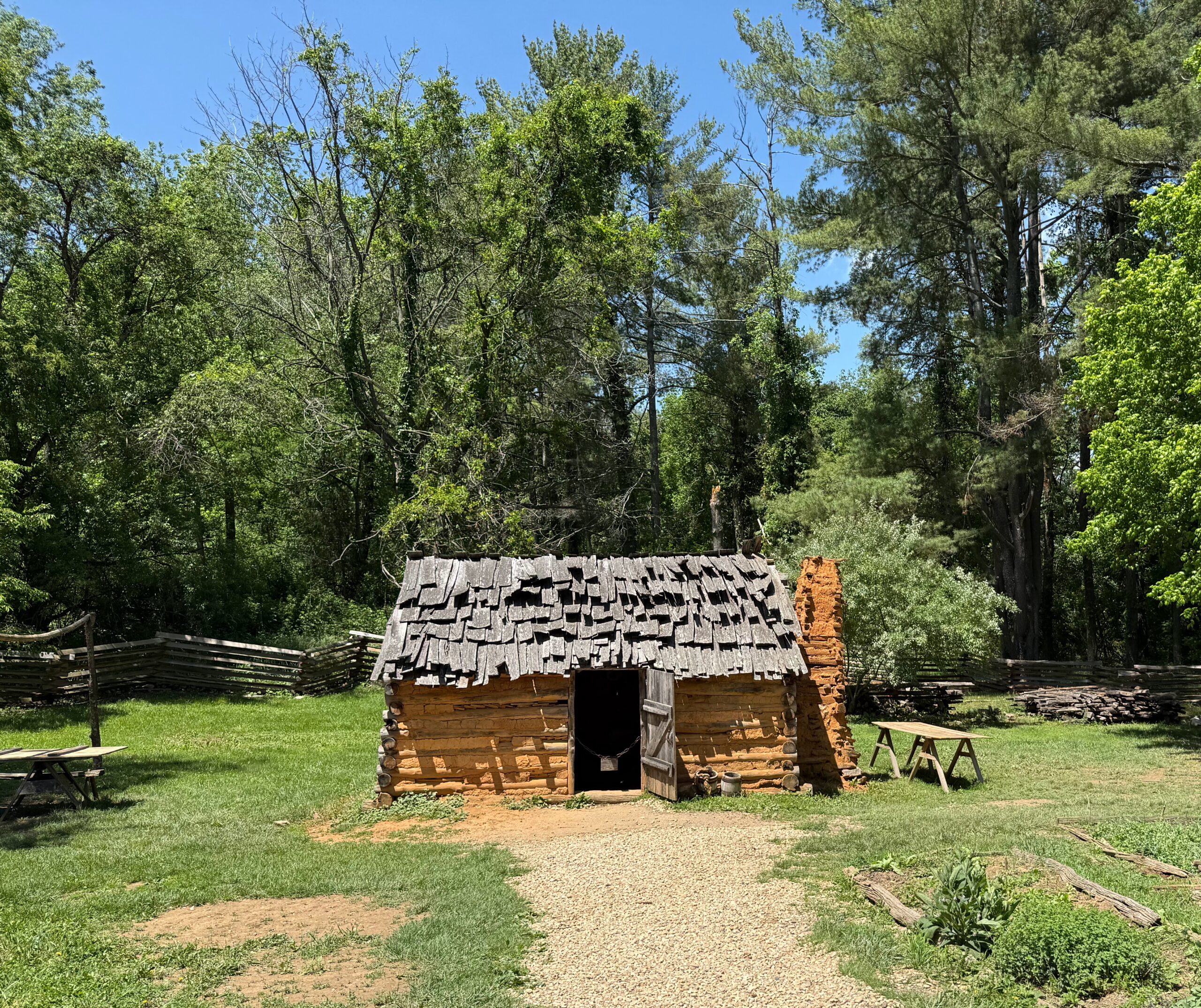 Early settlers cabin