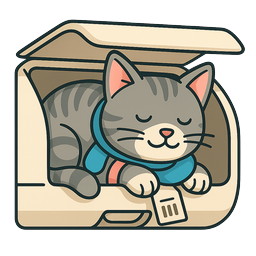 Oscar in the Overhead Luggage Bin — Life & Luggage with CLL mascot