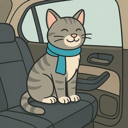 Oscar on the road — Life & Luggage with CLL mascot