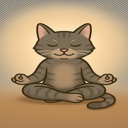 oscar_meditating_256