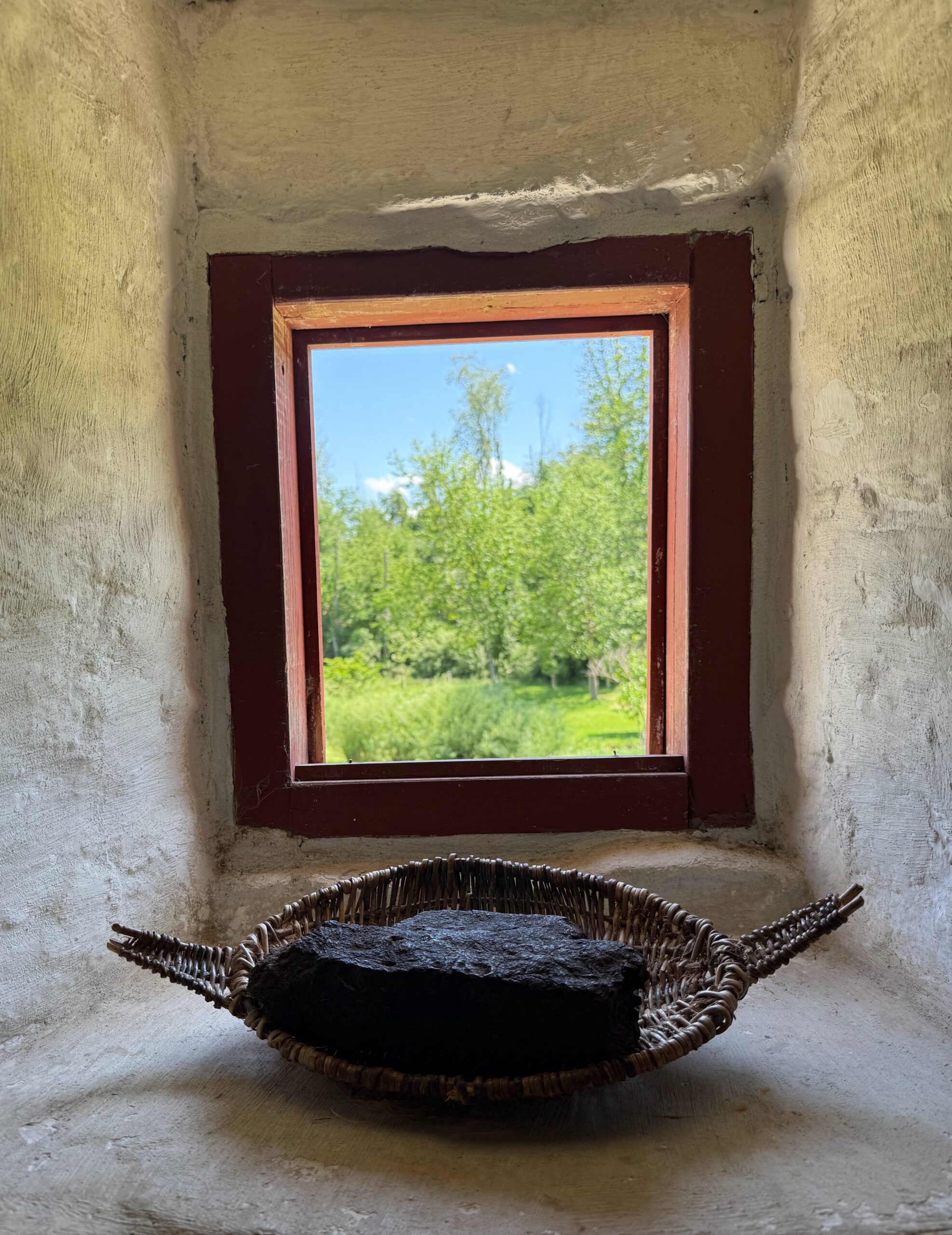 View outside a historic window
