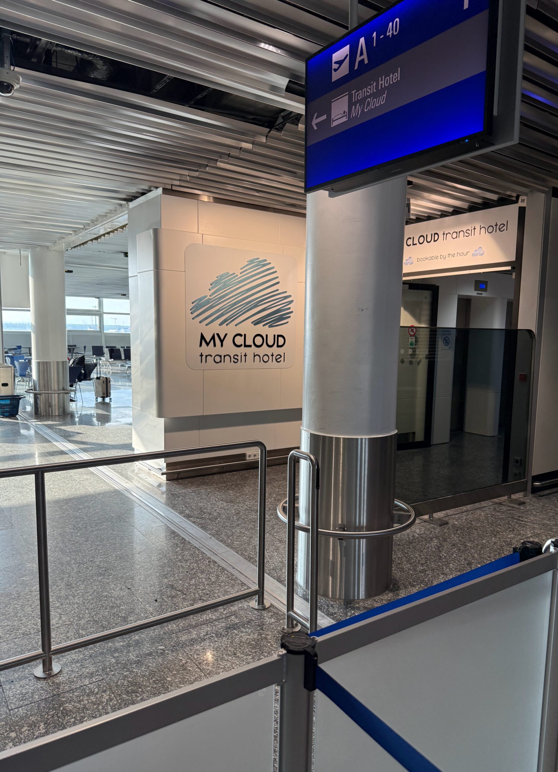 Hotel inside Frankfurt Airport — handy for long layovers